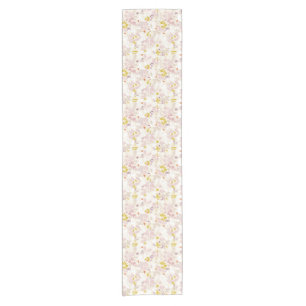 pattern displaying whimsical animals short table runner