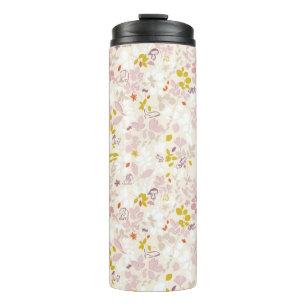 pattern displaying whimsical animals thermal tumbler