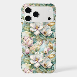 Pattern Elegant Magnolia Flowers