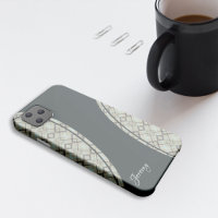 Pattern Fabric Plaid iPhone Case