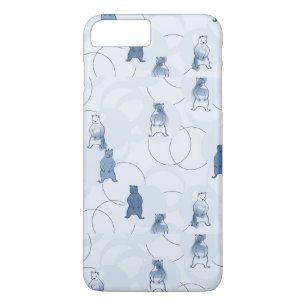 pattern featuring a grizzly bear Case-Mate iPhone case