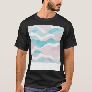 Pattern Flat Illustration Bright Isometric Pastel  T-Shirt