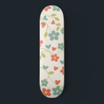 Pattern Floral Skateboard<br><div class="desc">Flowers Pattern Skateboards MIGNED Design</div>