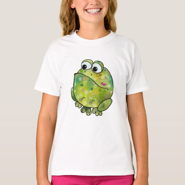 pattern frog T-Shirt (Front)