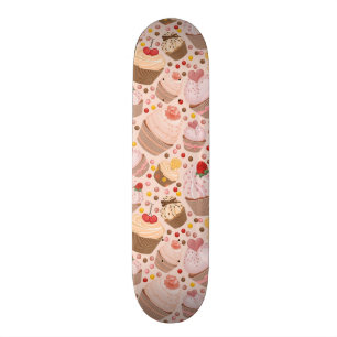 Pattern from celebratory cupcakes skateboard