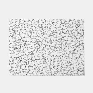 Pattern funny humour doormat