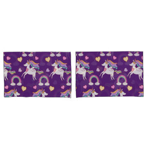 Pattern Funny Unicorn Magic Horse Cute    Pillowcase