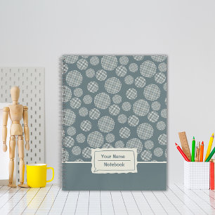 Pattern geometric circles Notebook