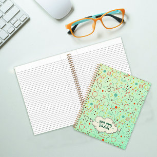 Pattern Geometric Shapes Notebook