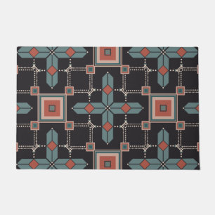 Pattern Geometric Vintage Trendy  Doormat