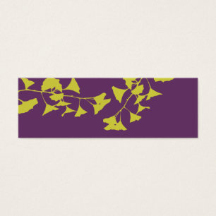 Pattern Glowing Ginkgo Tree Branch Landscape Leaf