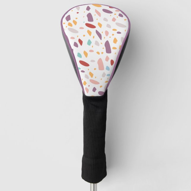 pattern golf head cover (Front)