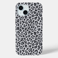 Pattern Gray Leopard Print