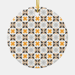 Pattern Great Dane Ceramic Tree Decoration