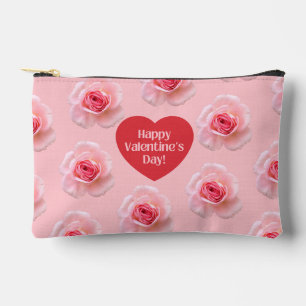 Pattern Happy Valentine`s Day 2023 Background      Accessory Pouch