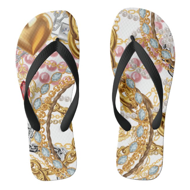 pattern jandals (Footbed)