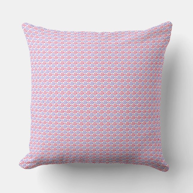 pattern japanese pattern Design Cushion (Front)