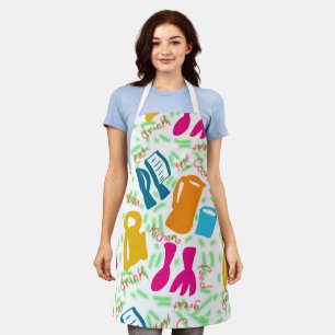Pattern kitchen kids fun apron