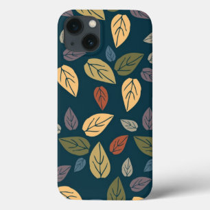 pattern leaves iPhone 13 case