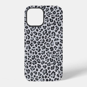Pattern Leopard Print Gray iPhone 12 Case