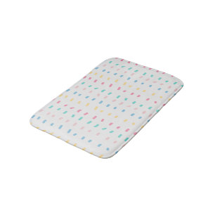 Pattern lines bath mat