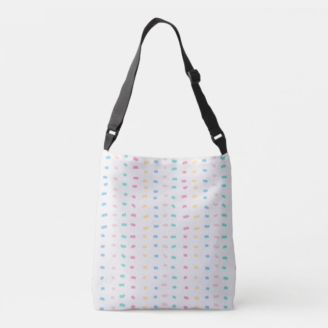 Pattern lines crossbody bag (Back)
