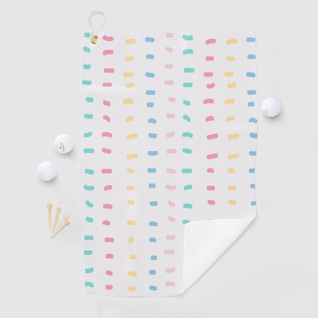 Pattern lines golf towel (InSitu)