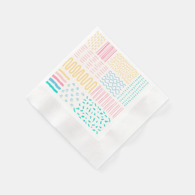 Pattern lines napkin (Corner)
