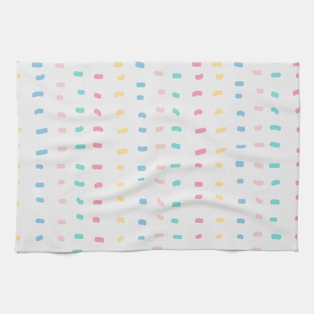 Pattern lines tea towel (Horizontal)
