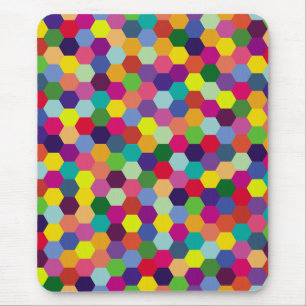 Pattern Modern Colourful- Fashion spring hipster   Mouse Pad