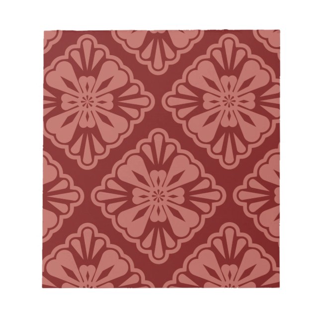 Pattern Modern Stylish Geometric Trendy    Notepad (Front)