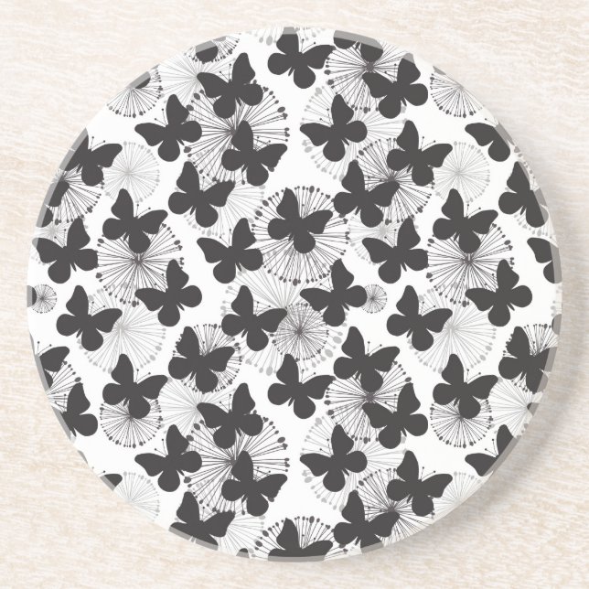 pattern of a butterfly coaster (Front)