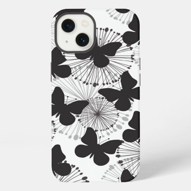 pattern of a butterfly iPhone case (Back)