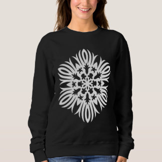Pattern Of A Snowflake Nr  9 Sweatshirt