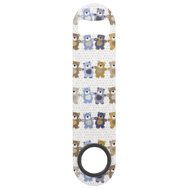 pattern of a toy teddy bear (Front)