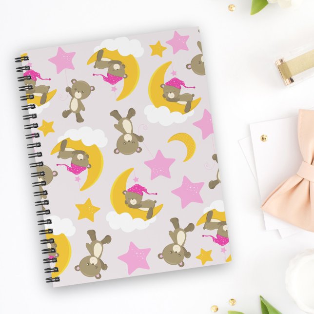 Pattern Of Bears, Teddy Bears, Cute Bears, Stars Planner (Creator Uploaded)