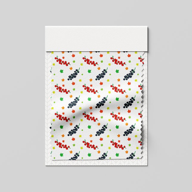 Pattern Of Berries, Redberry, Blueberry, Fruit Fabric (Creator Uploaded)