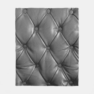 pattern of black genuine leather texture using as  fleece blanket