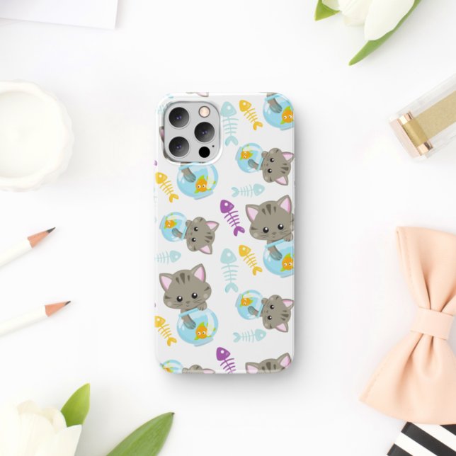 Pattern Of Cats, Cute Cats, Kittens, Fish (Creator Uploaded)