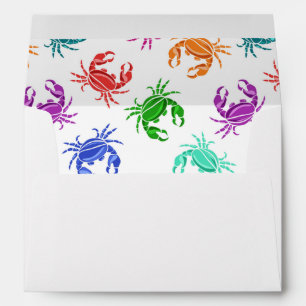 Pattern Of Crabs Envelope