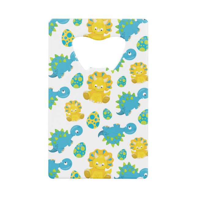 Pattern Of Dinosaurs, Cute Dinosaurs, Baby Dino (Front)