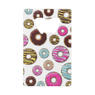 Pattern Of Doughnuts, Colourful Doughnuts, Sprinkl