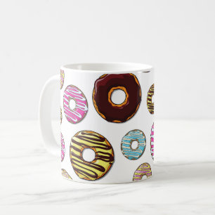 Pattern Of Doughnuts, Colourful Doughnuts, Sprinkl Coffee Mug