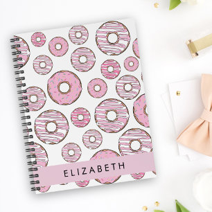 Pattern Of Doughnuts, Pink Doughnuts, Icing, Your Planner