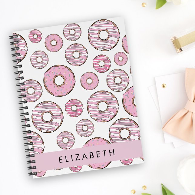 Pattern Of Doughnuts, Pink Doughnuts, Icing, Your  Planner (Creator Uploaded)