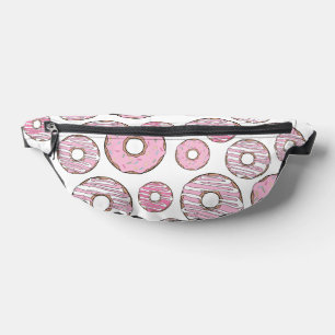 Pattern Of Doughnuts, Pink Doughnuts, Sprinkles Bum Bags
