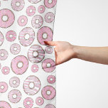 Pattern Of Doughnuts, Pink Doughnuts, Sprinkles Scarf<br><div class="desc">Cute,  fun and adorable pattern with pink doughnuts. Modern and trendy gift,  perfect for the doughnut lover in your life.</div>
