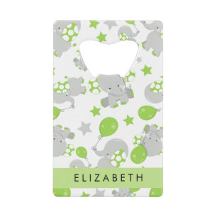 Pattern Of Elephants, Cute Elephants, Your Name