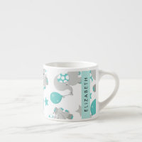 Pattern Of Elephants, Cute Elephants, Your Name