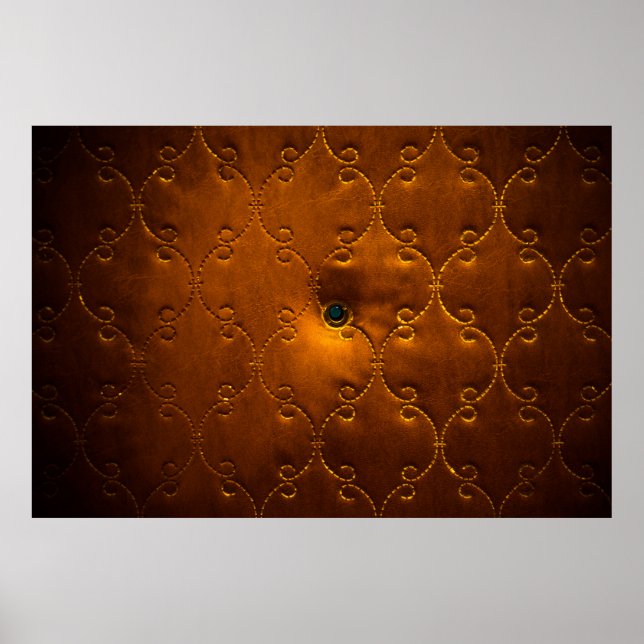 Pattern of genuine leather door upholsterydoor, go poster (Front)
